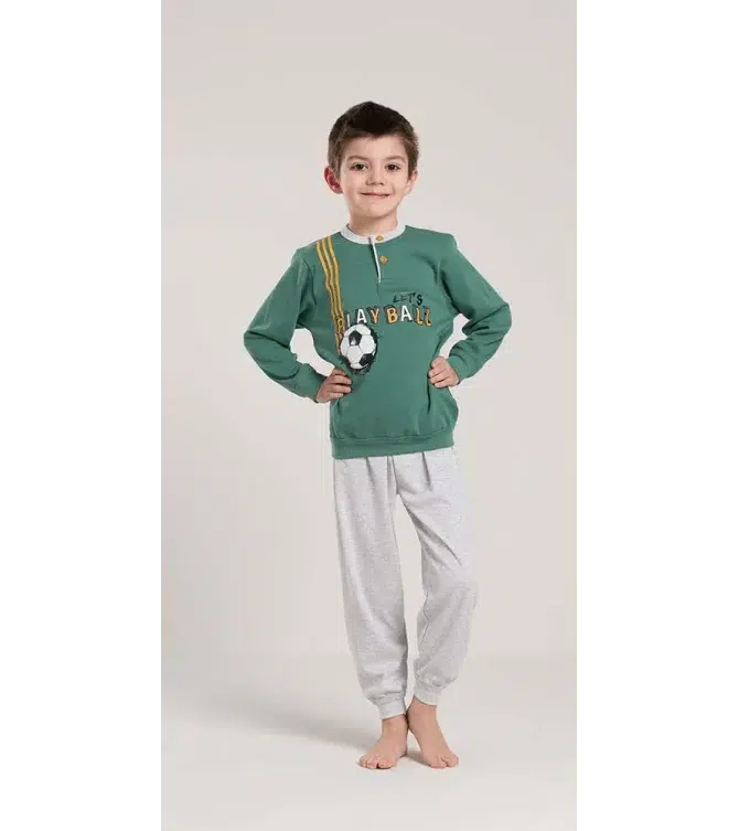 Pigiama invernale bambino/ragazzo interlock Gary V30028 - Caos Intimo Donna - Uomo - Bambini - Casa - Gary