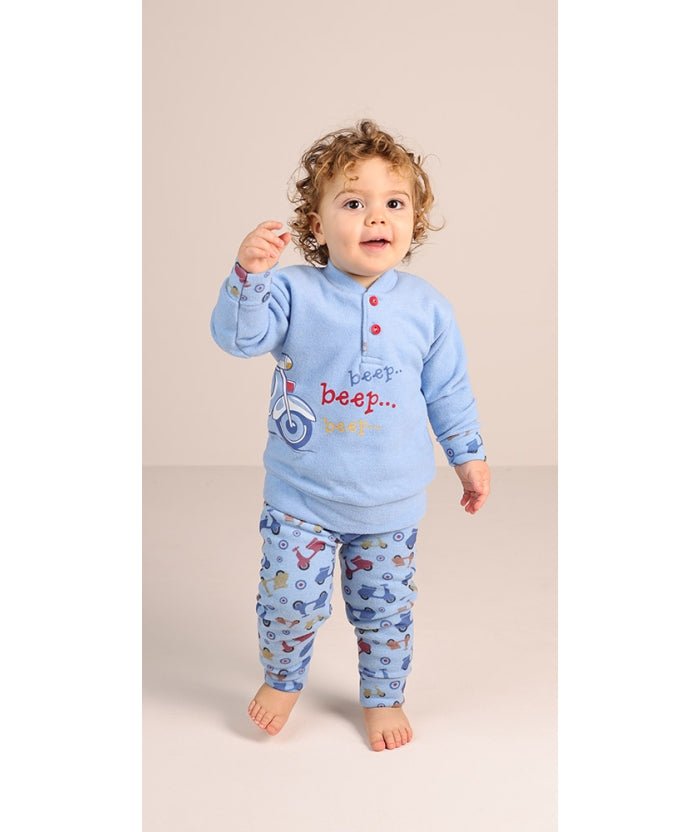 Pigiama invernale neonato bambino Gary in punto Milano 1062 - Caos Intimo Donna - Uomo - Bambini - Casa - Gary