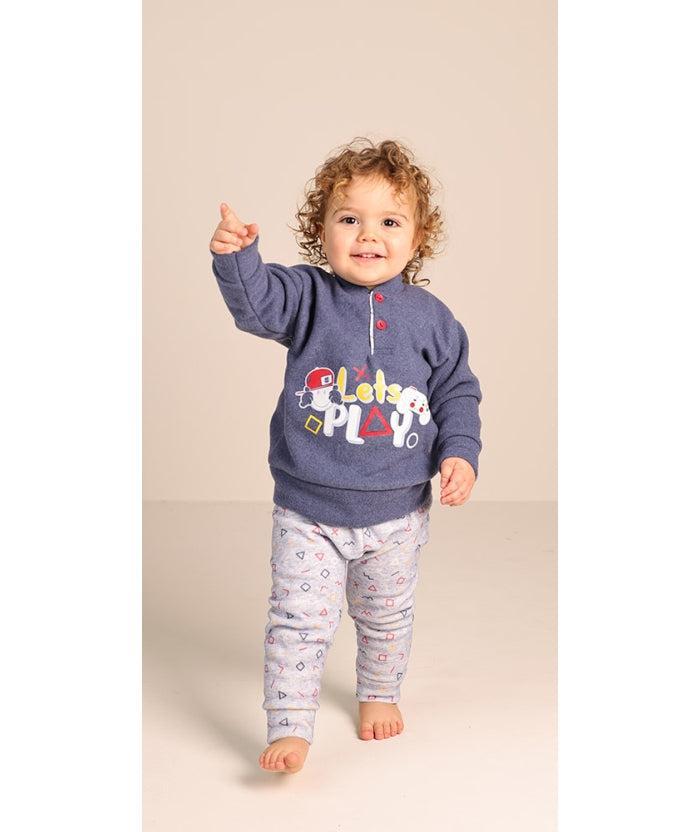 Pigiama invernale neonato bambino Gary in punto Milano 1063 - Caos Intimo Donna - Uomo - Bambini - Casa - Gary