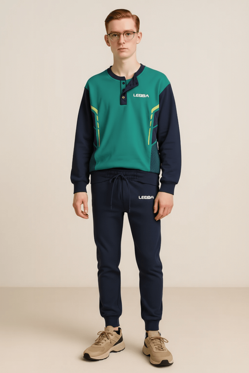 Pigiama lungo uomo Legea 100% cotone PG49606 - Caos Intimo Donna - Uomo - Bambini - Casa - Legea