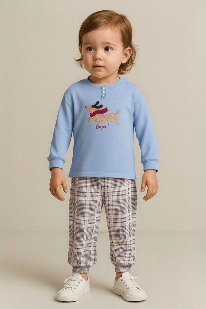 Pigiama neonata/o interlock Noidinotte FT754 - Caos Intimo Donna - Uomo - Bambini - Casa - Noidinotte