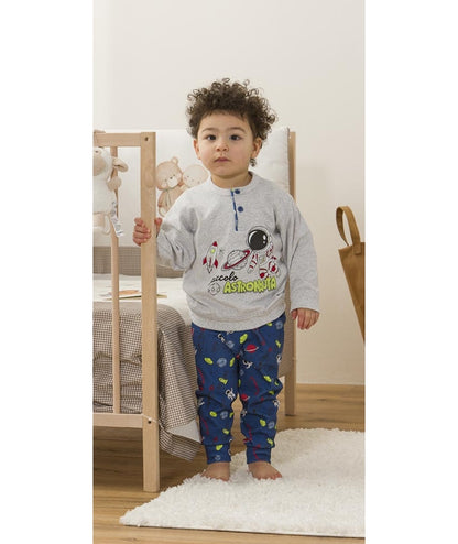 Pigiama invernale Neonato interlock serafino bambino Gary 1142