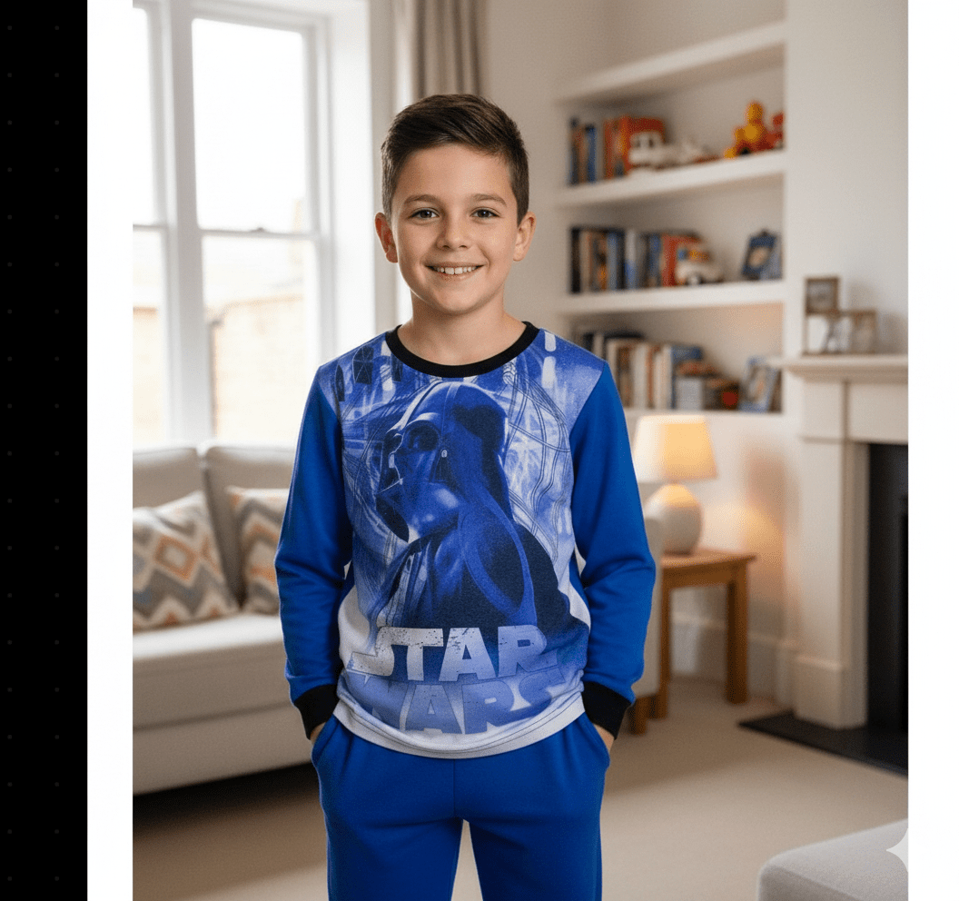 Pigiama pile Star Wars Disney bambino HQ7275 - Caos Intimo Donna - Uomo - Bambini - Casa - Disney