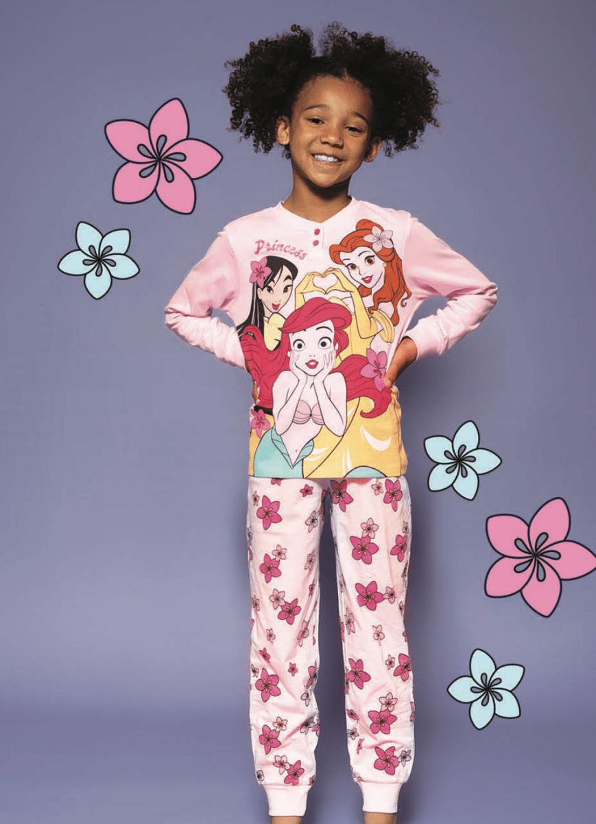 Pigiama puro cotone Principesse Disney estivo bambina baby DY50L0748 - Caos Intimo Donna - Uomo - Bambini - Casa - Disney