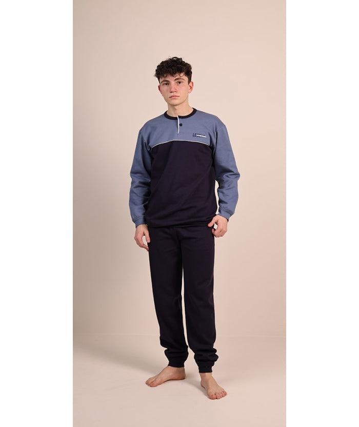 Pigiama felpato ragazzo Gary 4048