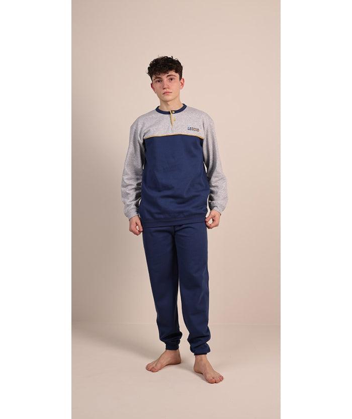 Pigiama felpato ragazzo Gary 4048