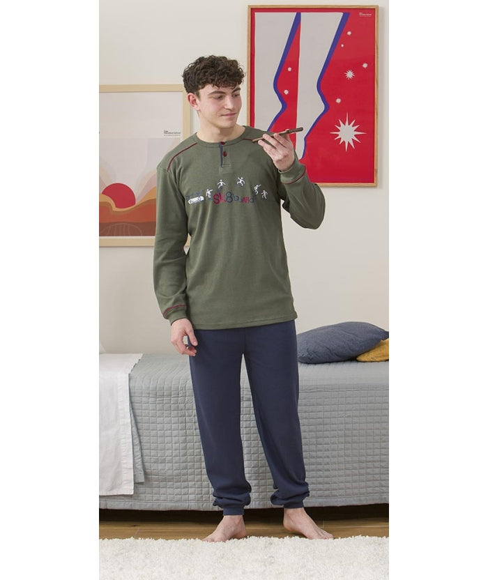 Pigiama interlock ragazzo Gary 4136