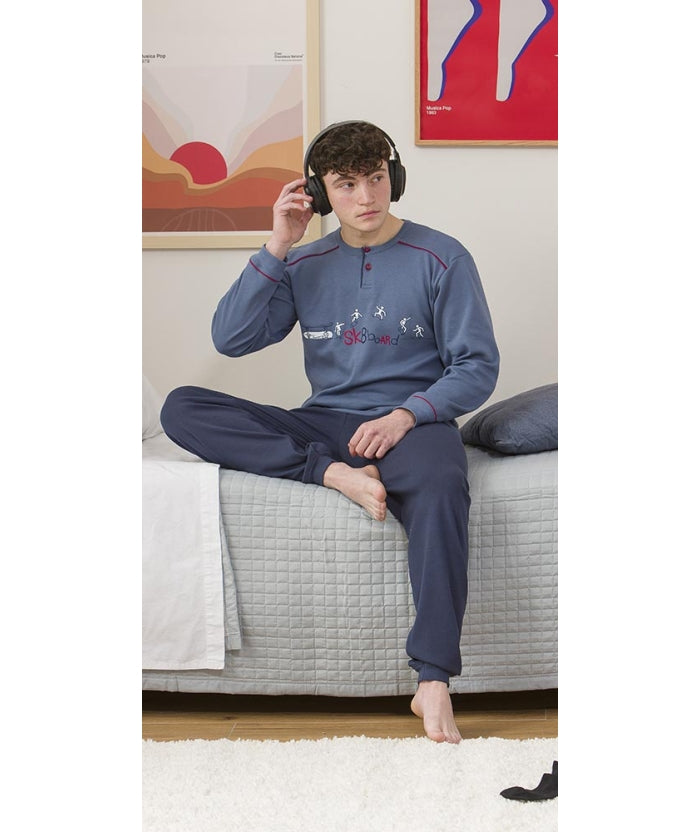 Pigiama interlock ragazzo Gary 4136