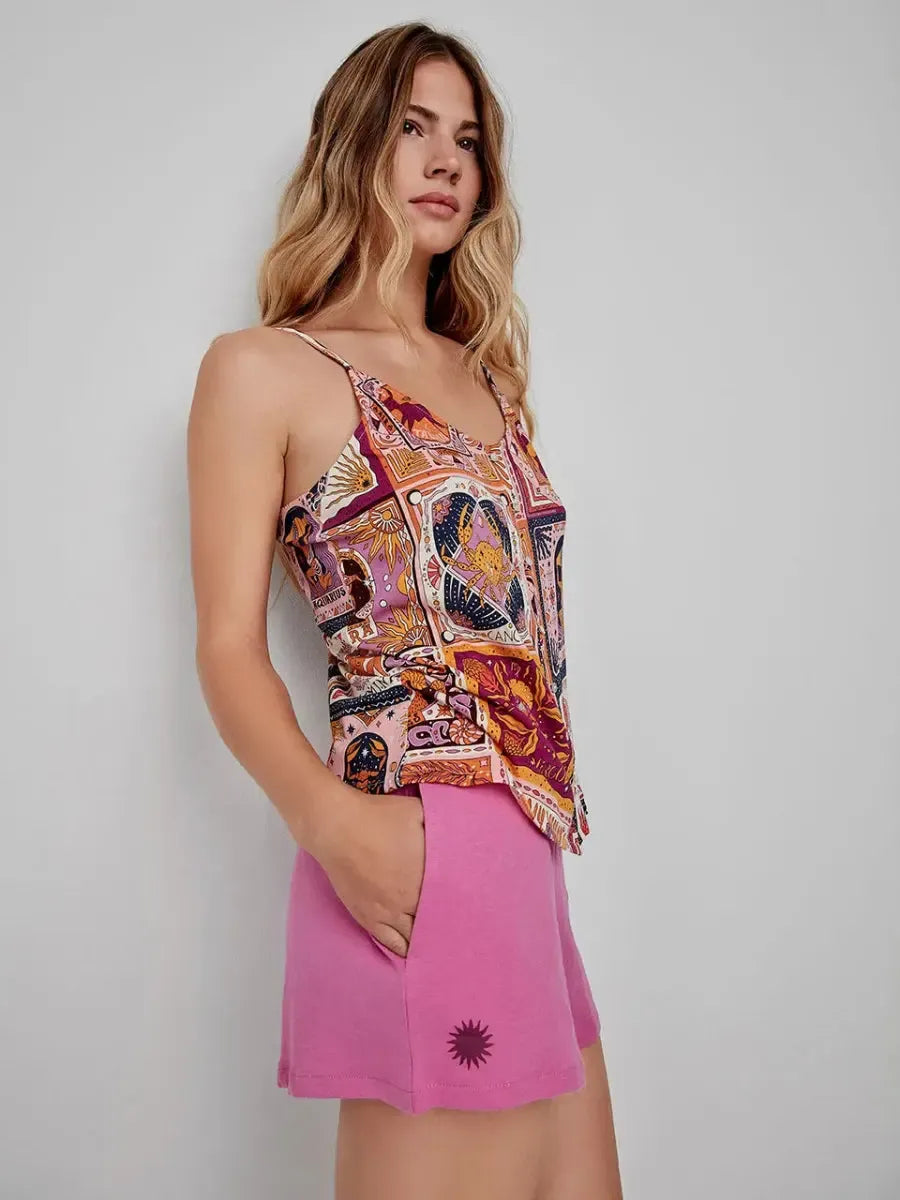 Pigiama spallina stretta donna cotone Gisela 2/20272 - Caos Intimo Donna - Uomo - Bambini - Casa - Gisela