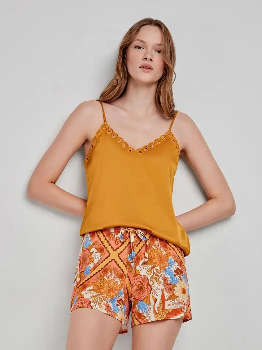 Pigiama spallina stretta donna raso Gisela 2/20268 - Caos Intimo Donna - Uomo - Bambini - Casa - Gisela