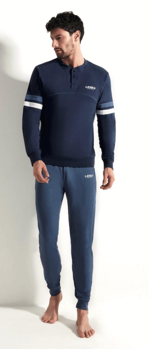 Pigiama uomo calibrato Legea puro cotone PG49642X - Caos Intimo Donna - Uomo - Bambini - Casa - Legea