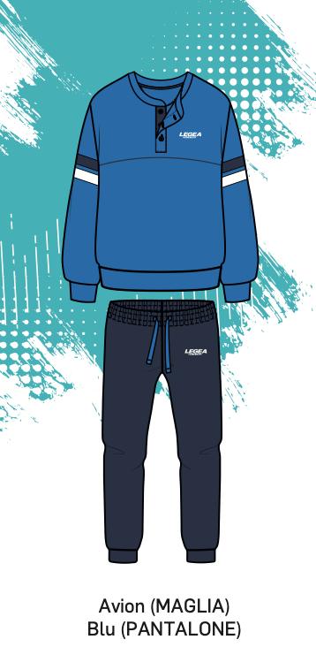 Pigiama uomo calibrato Legea puro cotone PG49642X - Caos Intimo Donna - Uomo - Bambini - Casa - Legea