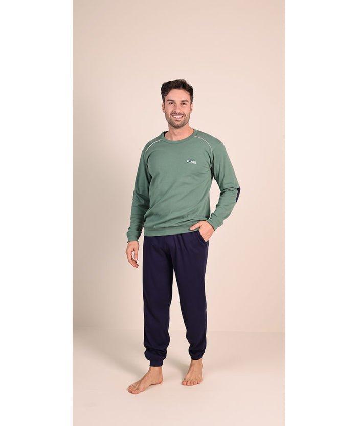 Pigiama uomo girocollo invernale interlock Gary 6050 - Caos Intimo Donna - Uomo - Bambini - Casa - Gary