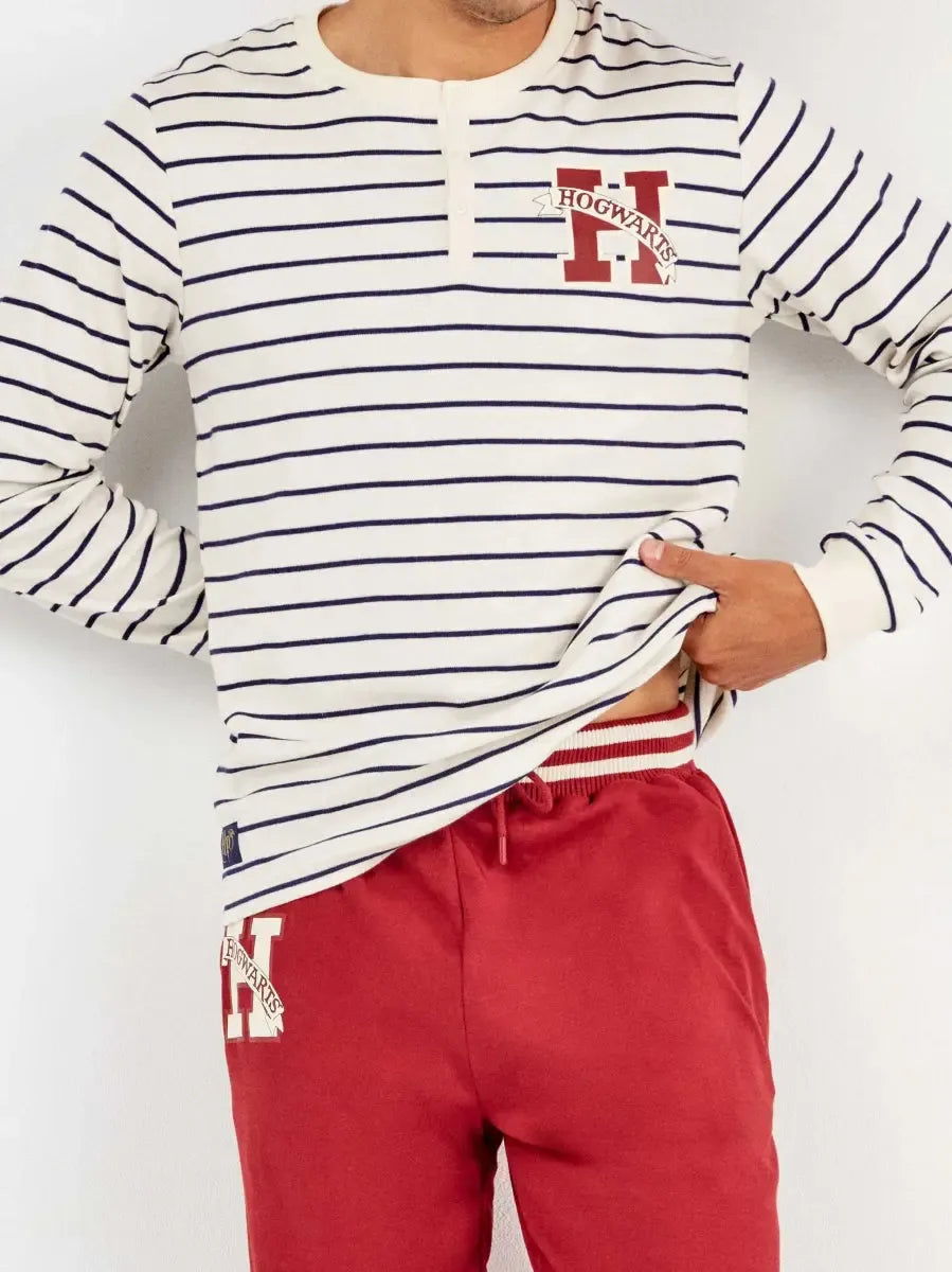 Pigiama uomo Gisela Harry Potter caldo cotone 20359 - Caos Intimo Donna - Uomo - Bambini - Casa - Gisela