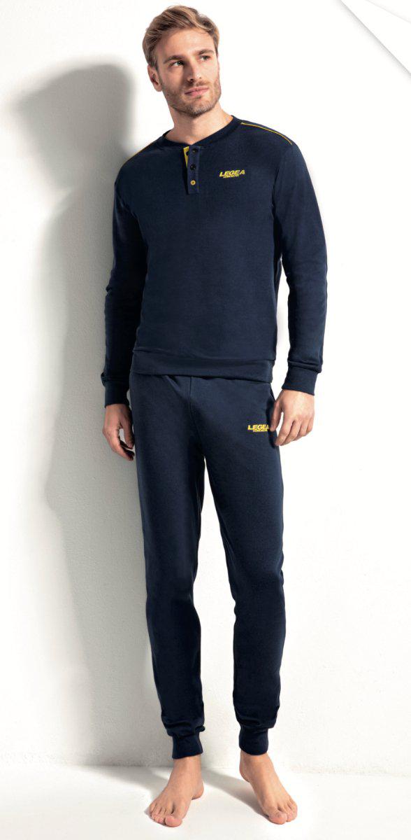 Pigiama uomo Legea caldo cotone interlock PG44209 - Caos Intimo Donna - Uomo - Bambini - Casa - Legea