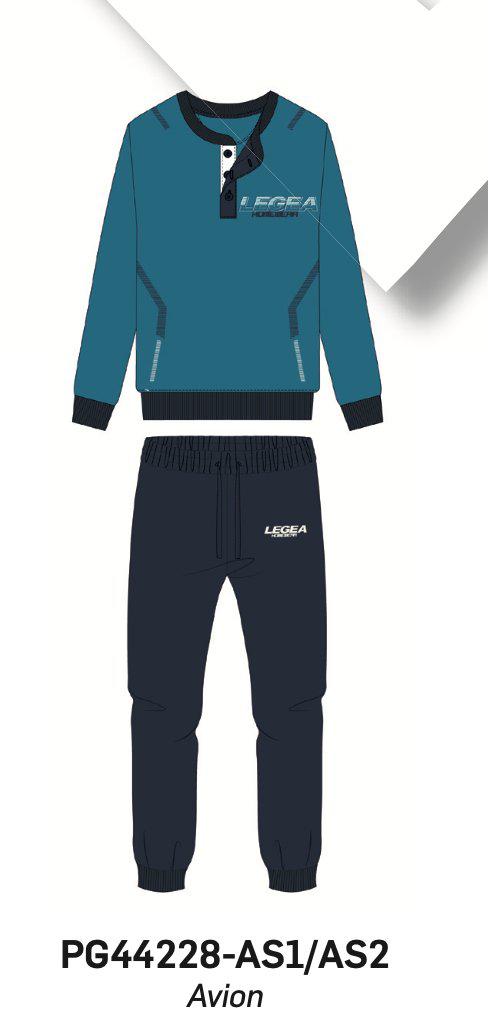 Pigiama uomo Legea caldo cotone interlock PG44228 - Caos Intimo Donna - Uomo - Bambini - Casa - Legea