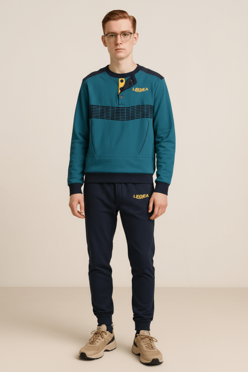 Pigiama uomo Legea caldo cotone interlock PG44244 - Caos Intimo Donna - Uomo - Bambini - Casa - Legea