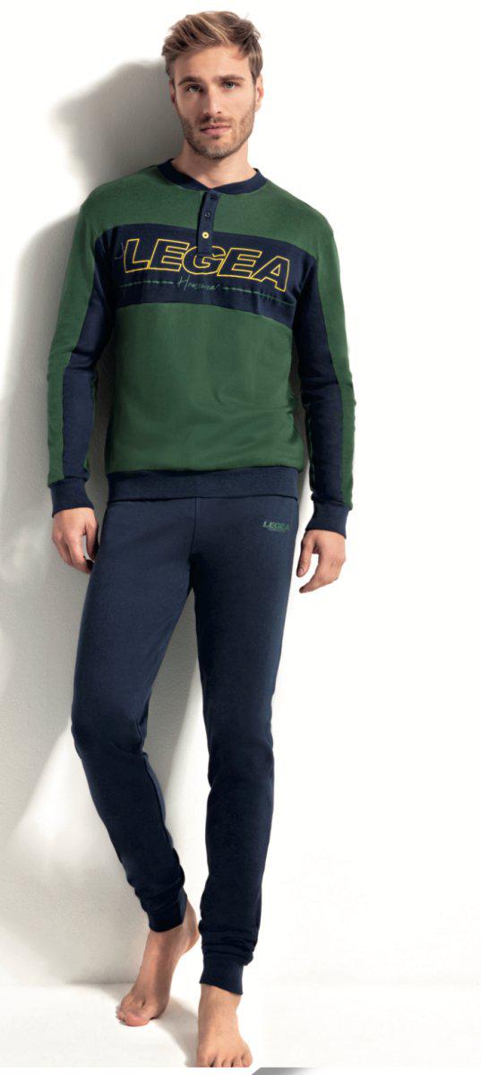 Pigiama uomo Legea caldo cotone interlock PG44256 - Caos Intimo Donna - Uomo - Bambini - Casa - Legea