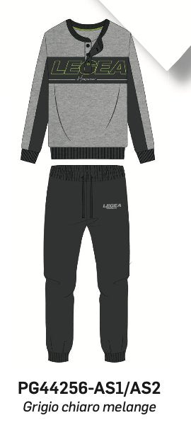 Pigiama uomo Legea caldo cotone interlock PG44256 - Caos Intimo Donna - Uomo - Bambini - Casa - Legea