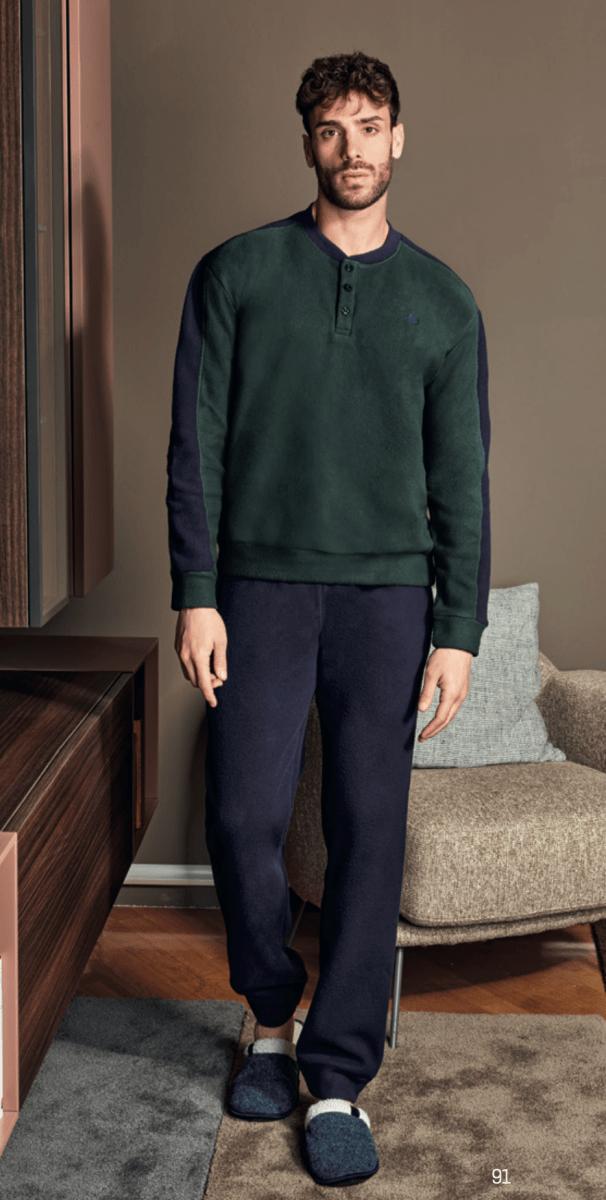 Pigiama uomo Nottingham pile PG44816 - Caos Intimo Donna - Uomo - Bambini - Casa - Nottingham