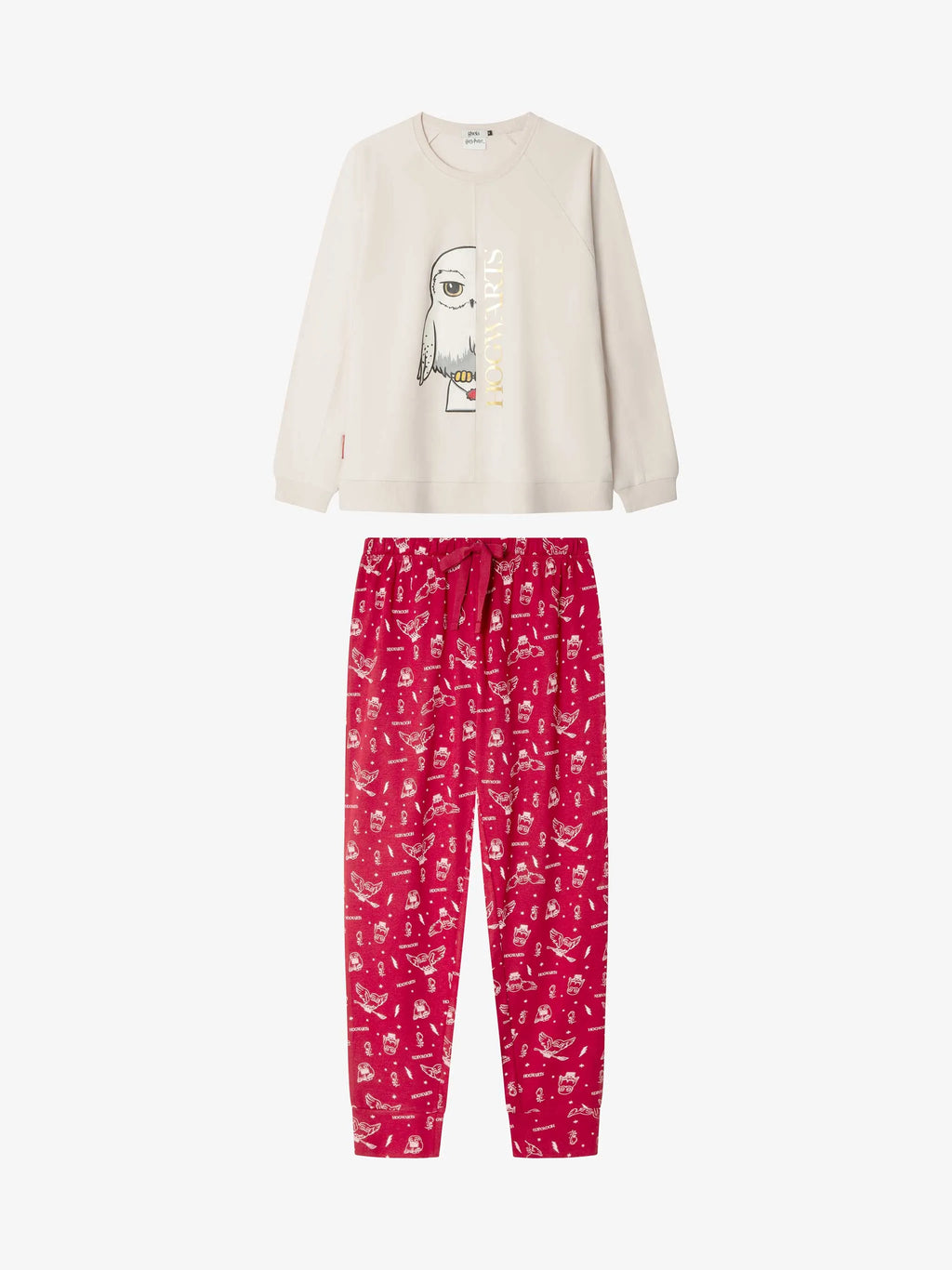 Pigiama donna Gisela Harry Potter caldo cotone 20354