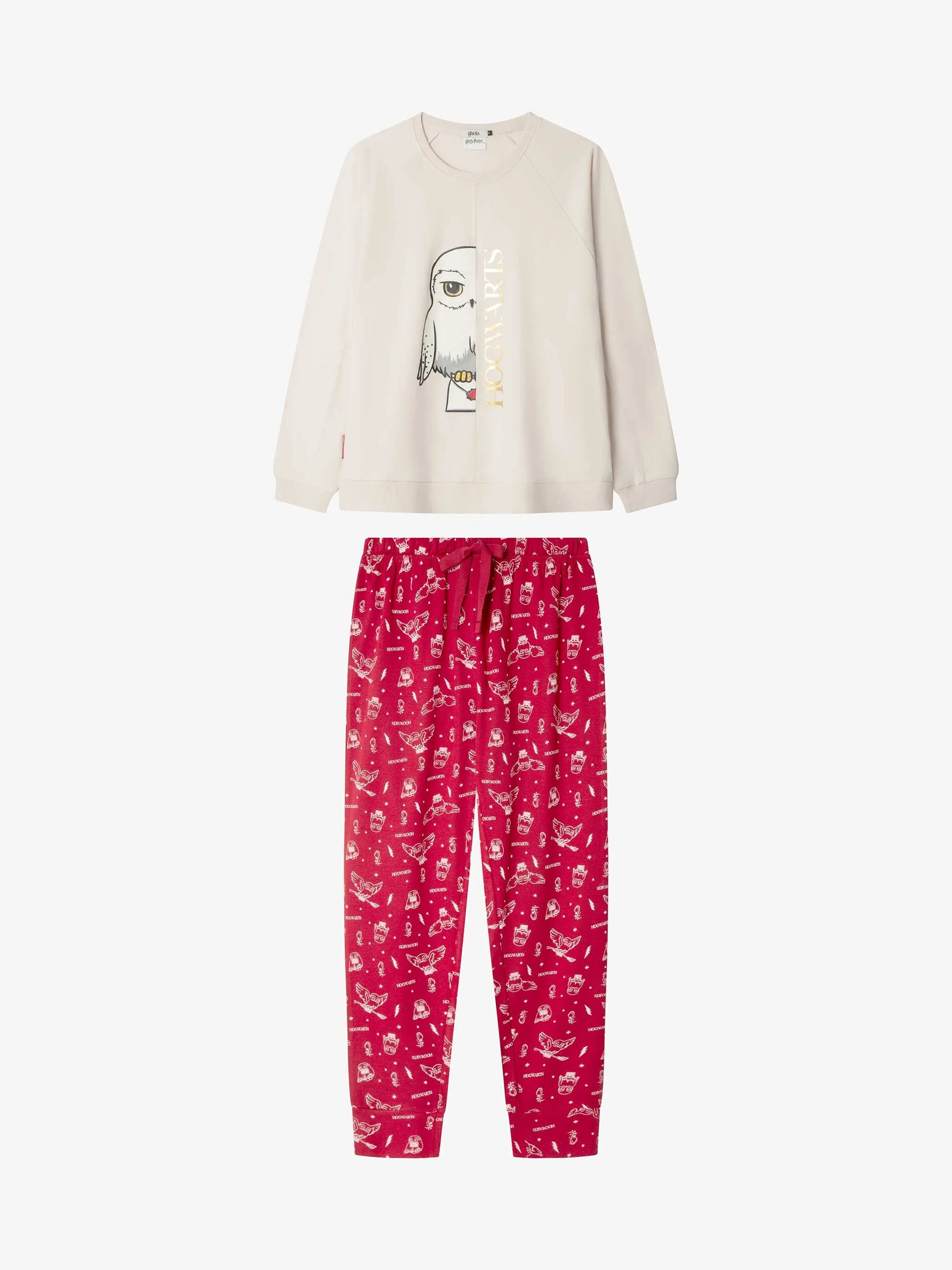 Pigiama donna Gisela Harry Potter caldo cotone 20354
