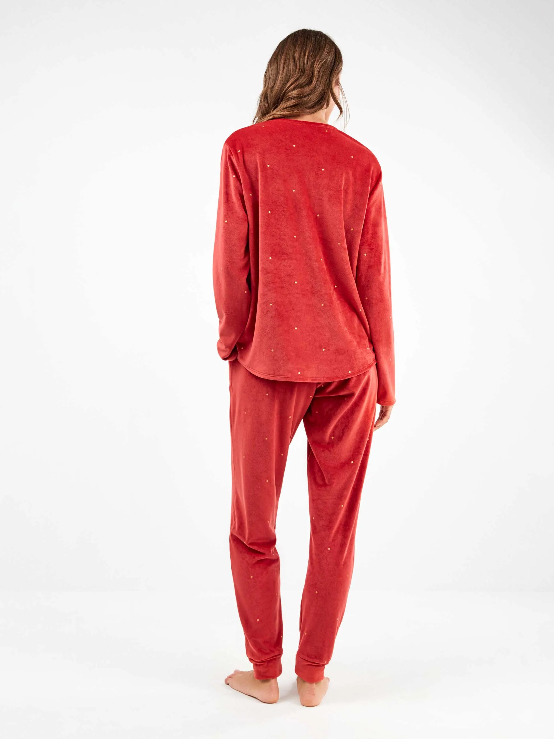 Pigiama donna Gisela pile elasticizzato 20316