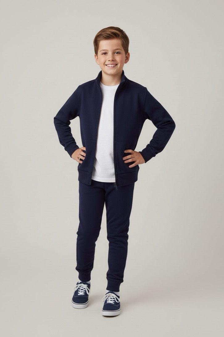 Tuta bambini Ambrosino School cotone fresco zip T001/T003 - Caos Intimo Donna - Uomo - Bambini - Casa - Ambrosino