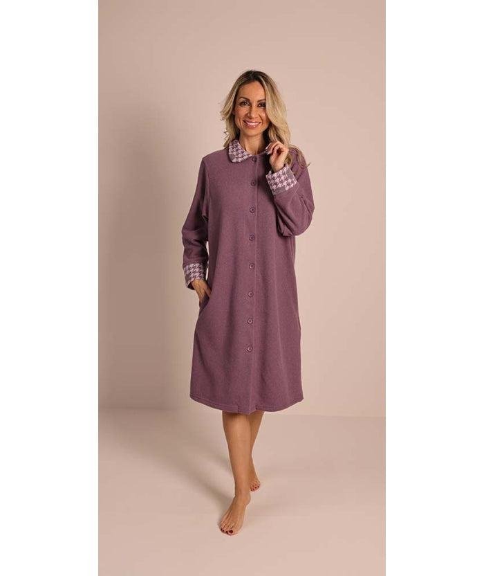 Vestaglia aperta donna invernale punto Milano Gary flanellata 5164 - Caos Intimo Donna - Uomo - Bambini - Casa - Gary