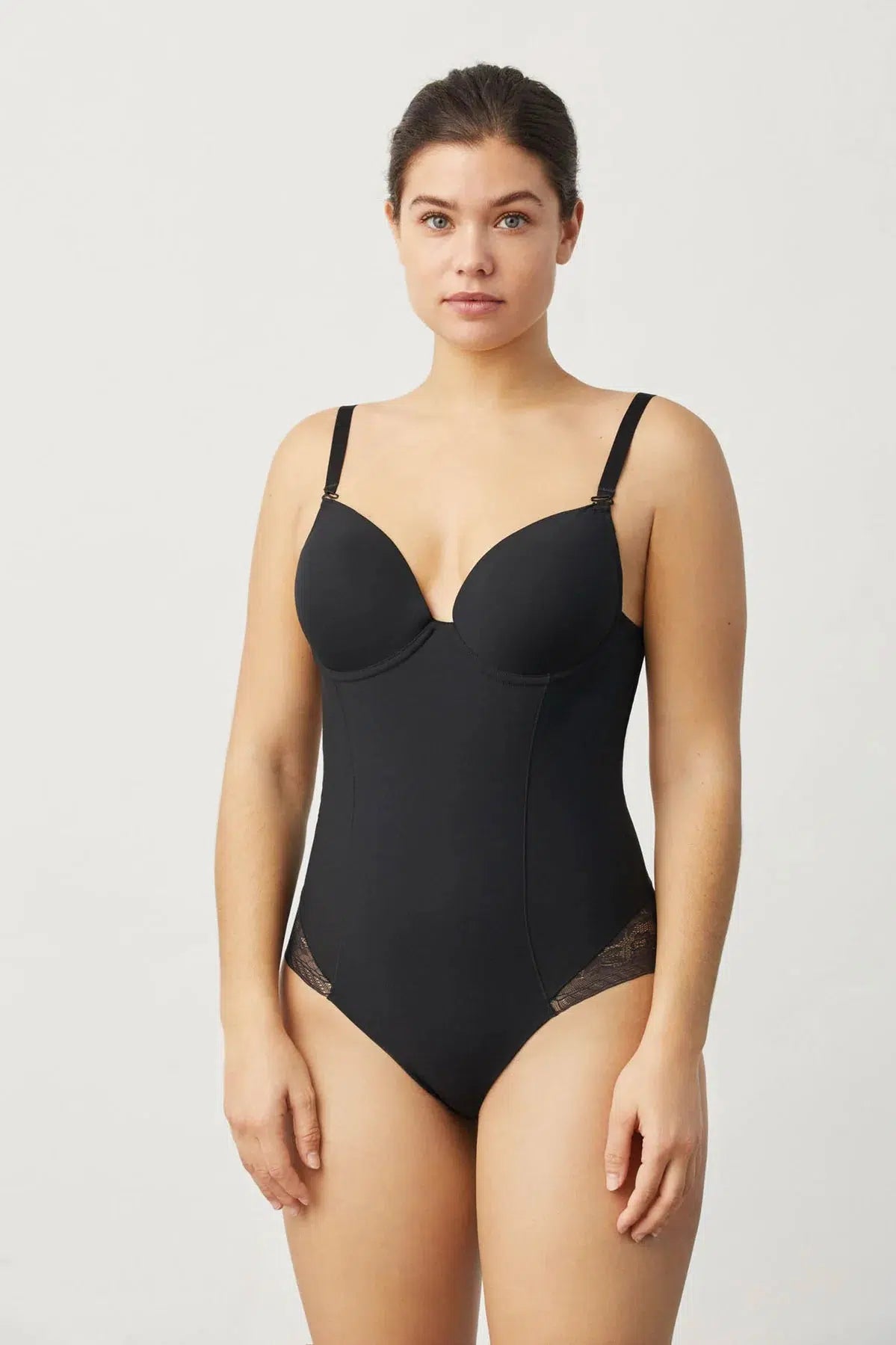 Body coppa imbottita con ferretto scollatura sul retro Ysabel Mora 19619 coppa C