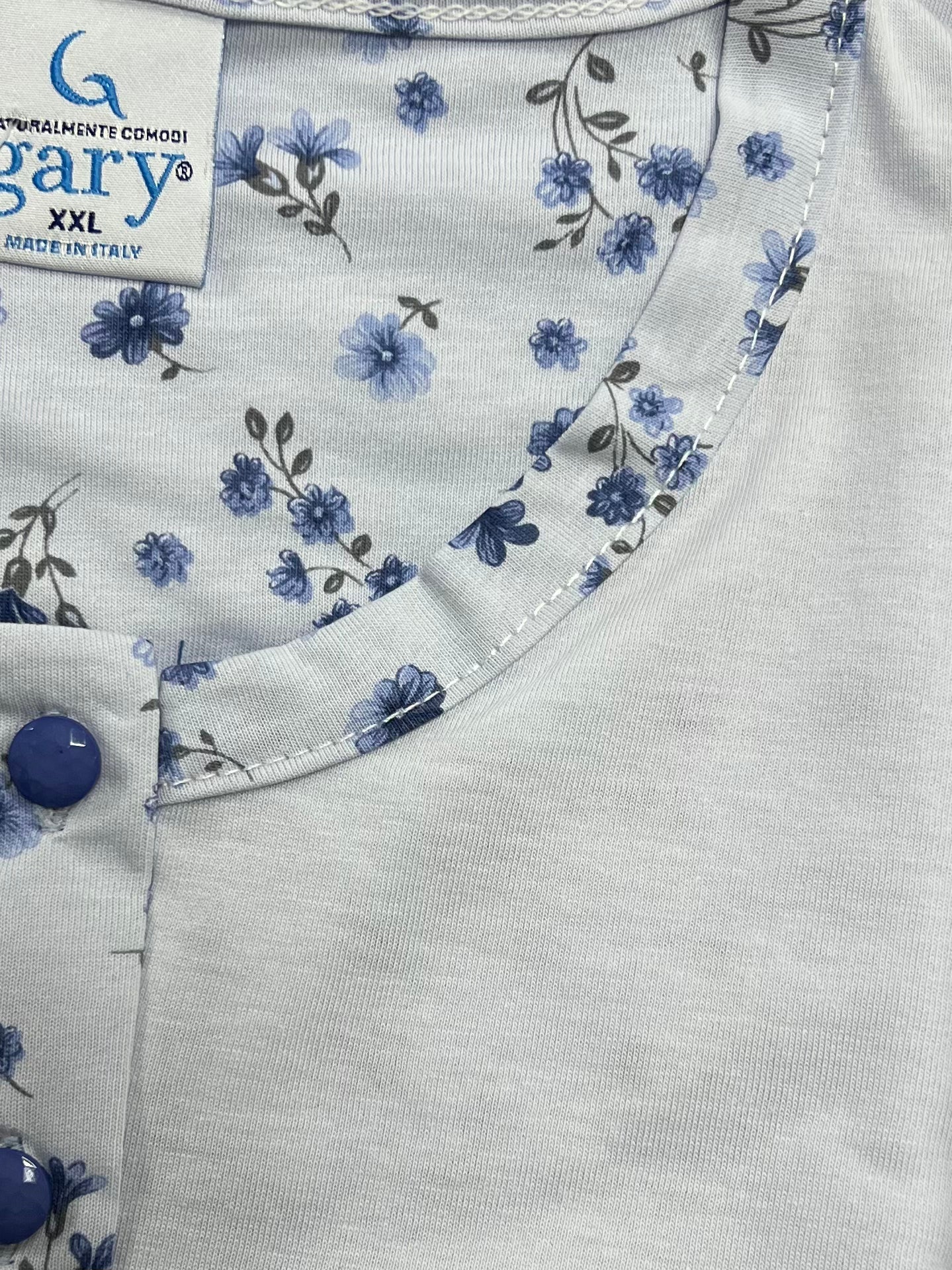 Camicia donna serafino Jersey Gary puro cotone R50032