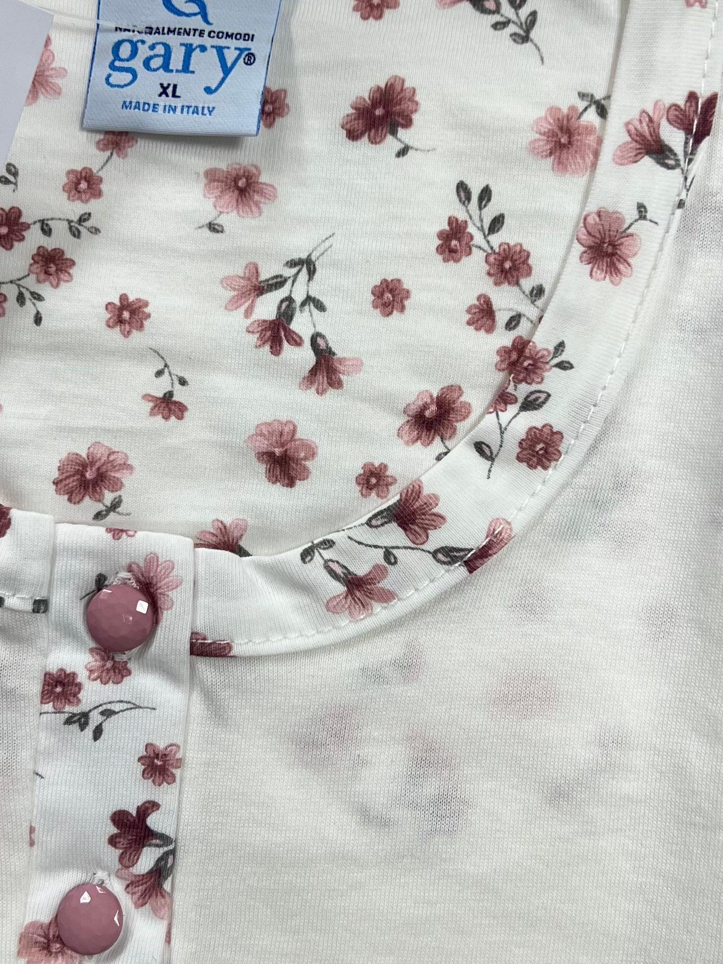 Camicia donna serafino Jersey Gary puro cotone R50032