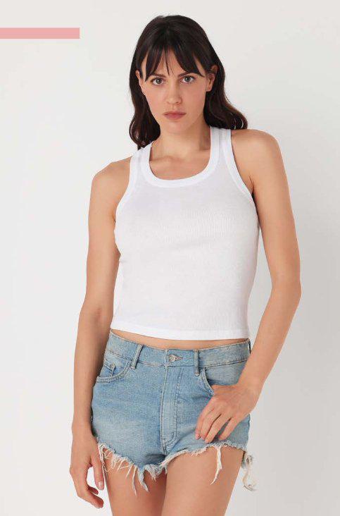 Canotta donna Cotonella vogatore in puro cotone ADB68