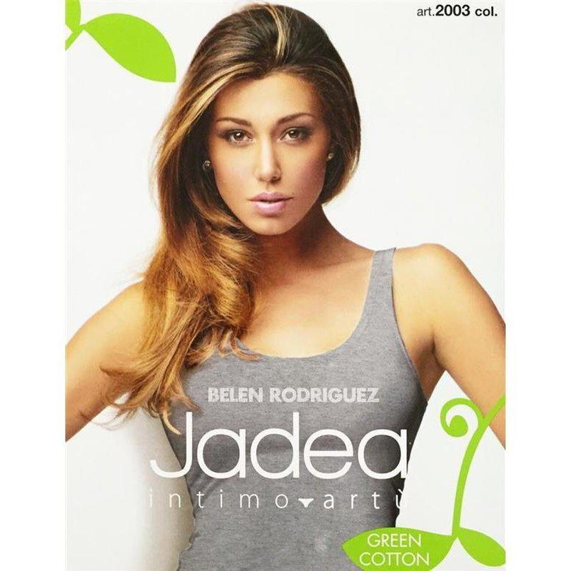 Canotta donna spalla larga Jadea modello Green Cotton 2003