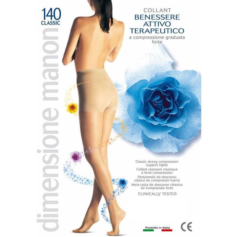 Collant donna riposante Manon Cabifi 140 den compressione forte