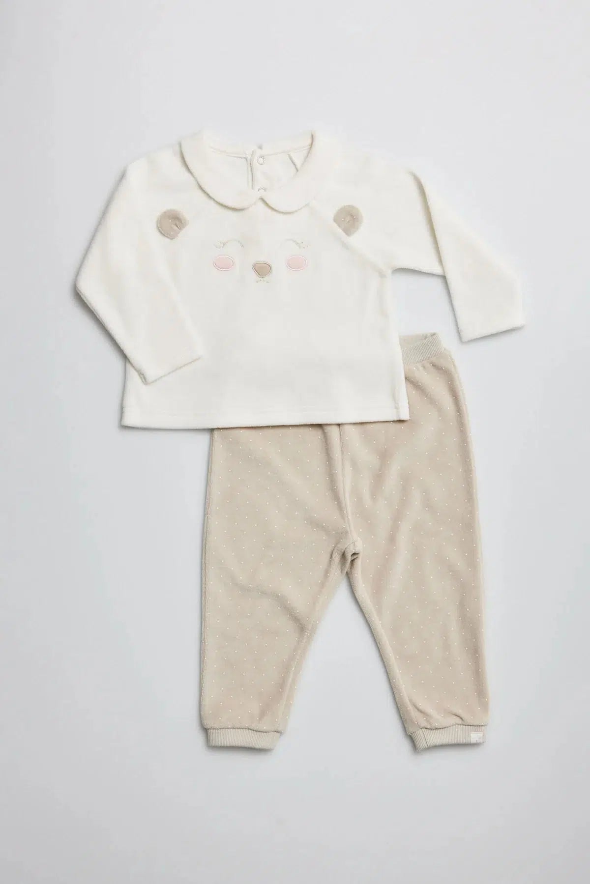 Completino neonato ciniglia Ysabel Mora 25304