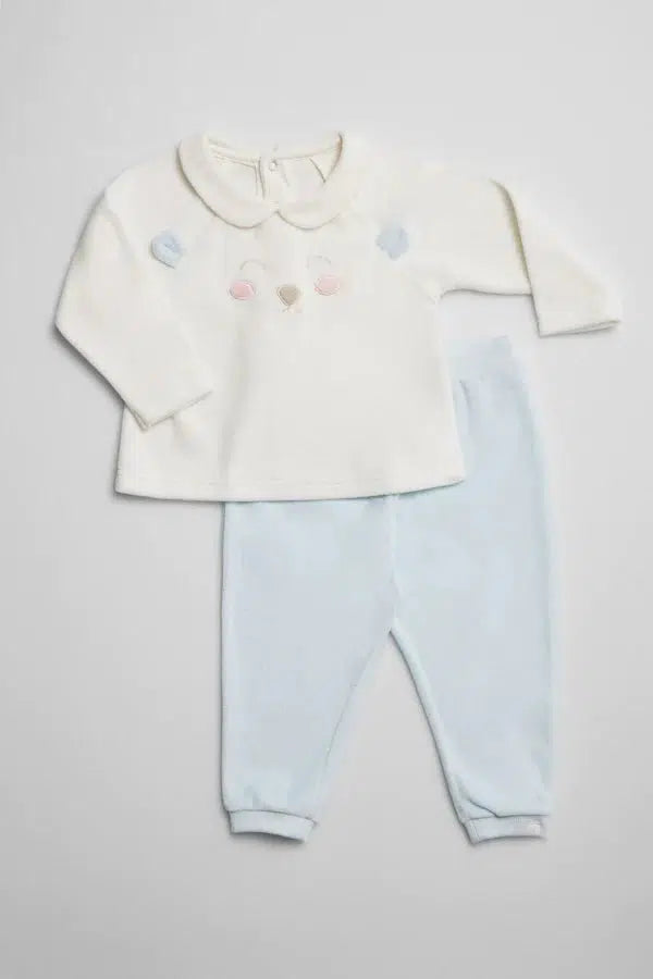 Completino neonato ciniglia Ysabel Mora 25504