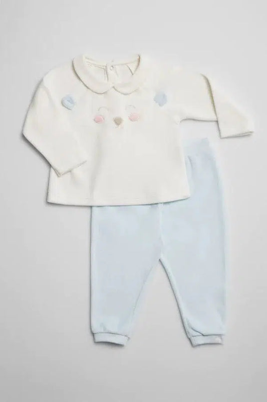 Completino neonato ciniglia Ysabel Mora 25504