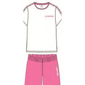 Completo cotone corto Ragazza Lotto LP8514