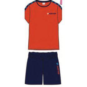 Completo cotone corto Ragazza Lotto LP8514