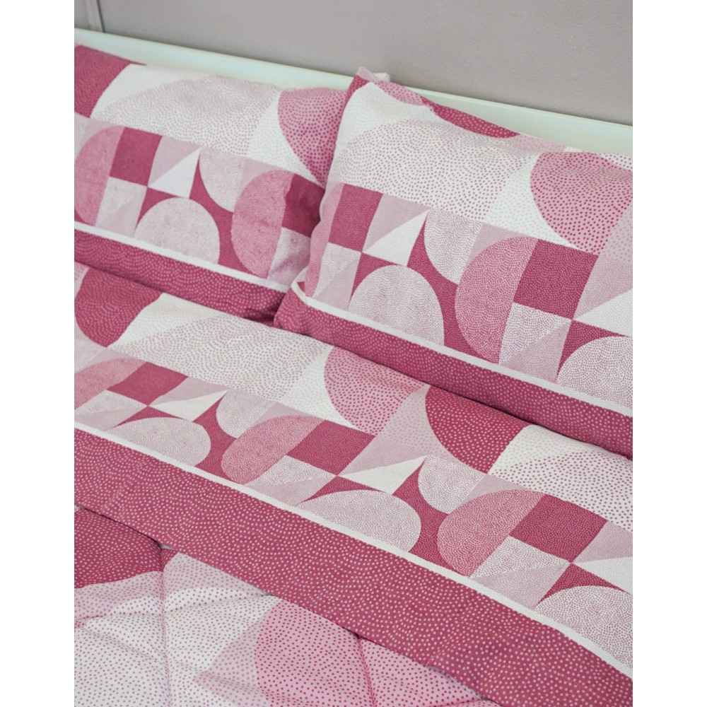 Completo lenzuola e federe di flanella Biancaluna Matrimoniale Tramonti Aura