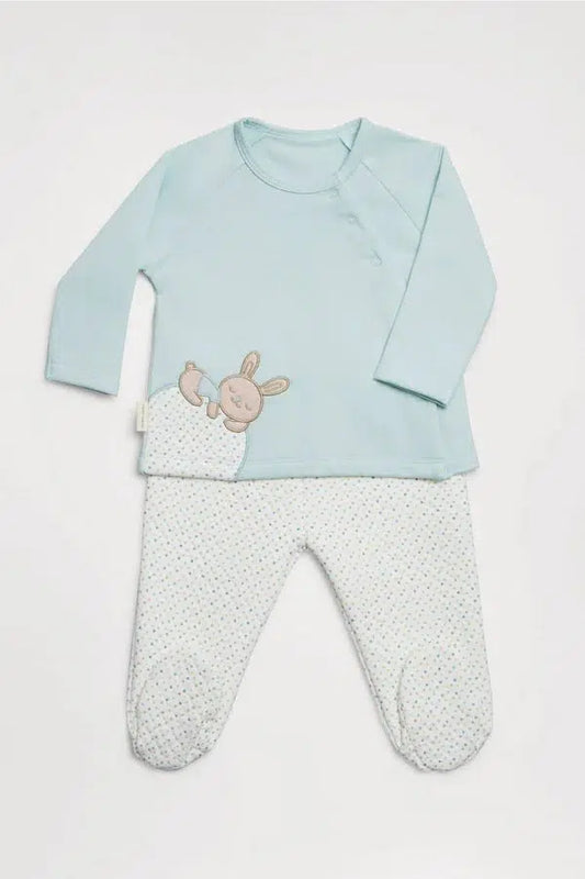 Completo neonato cotone felpato Ysabel Mora 25518