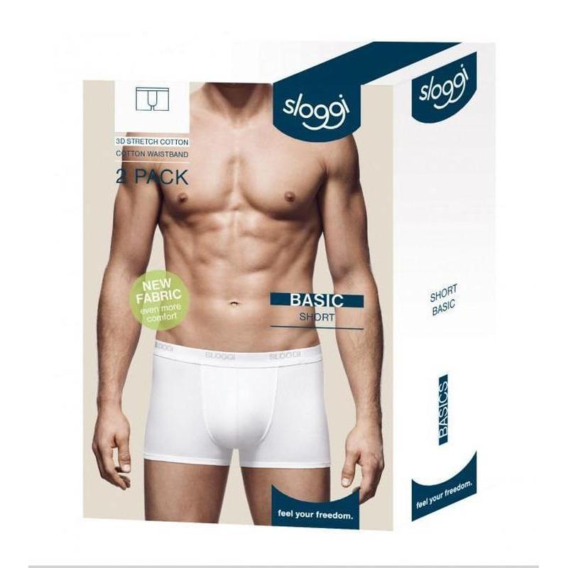 Confezione da 2 Boxer Sloggi uomo Basic Short