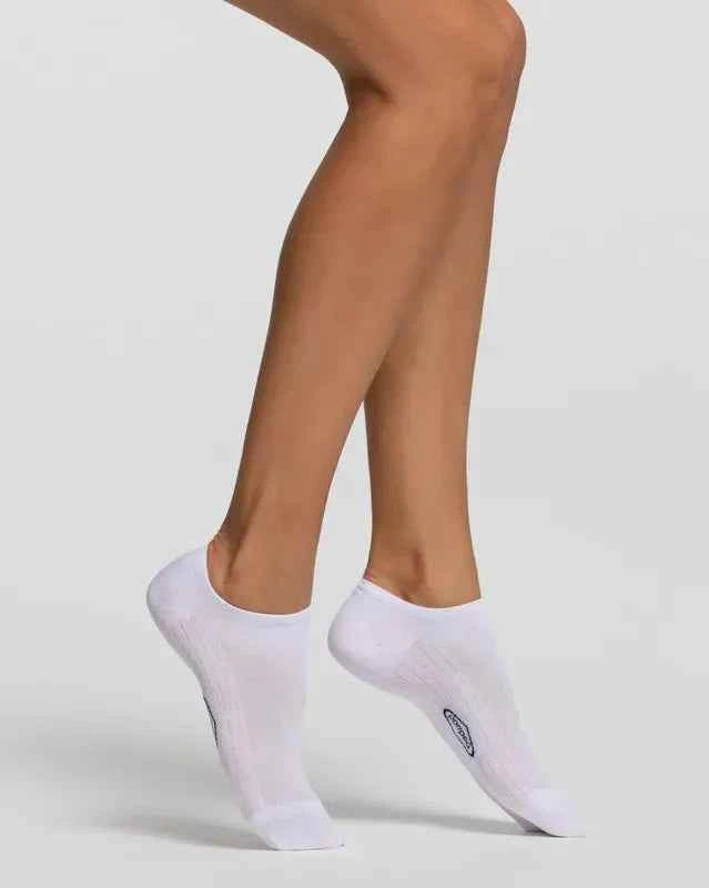 Confezione da 3 paia di calze corte calzini unisex uomo donna Pompea modello fantasmino
