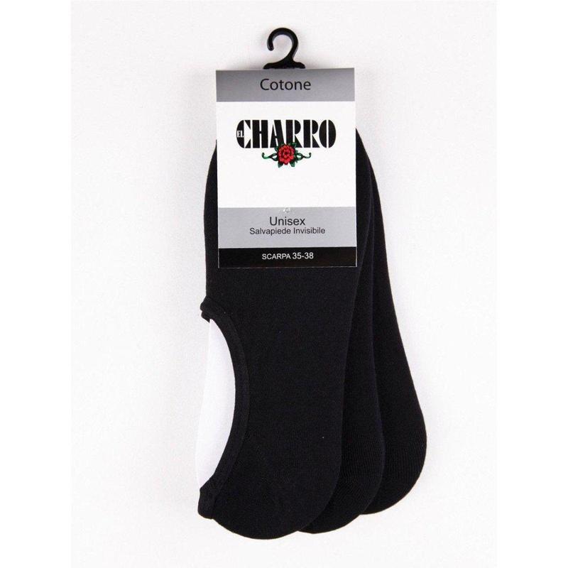Confezione da 3 paia di calze fantasmino unisex uomo donna Charro Slot