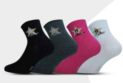 Confezione da 3 paia di calze fitness donna Hollywood Milano HLM027