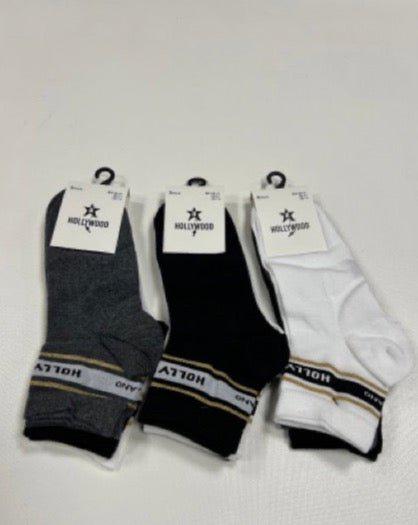 Confezione da 3 paia di calze fitness donna Hollywood Milano HLM031
