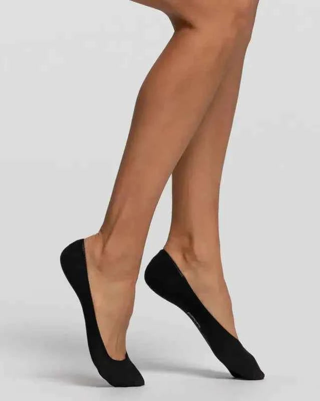Confezione da 3 paia di calze unisex uomo donna modello salvapiede Pompea con silicone antiscivolo