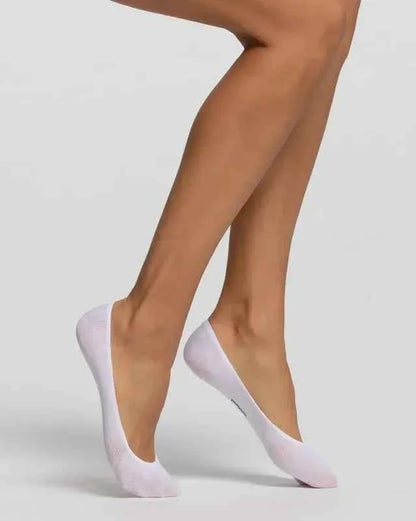 Confezione da 3 paia di calze unisex uomo donna modello salvapiede Pompea con silicone antiscivolo
