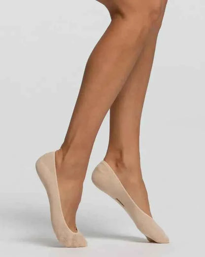 Confezione da 3 paia di calze unisex uomo donna modello salvapiede Pompea con silicone antiscivolo